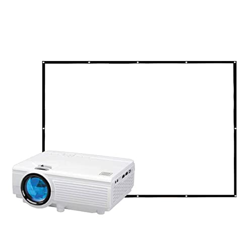 RCA 480P LCD HD Home Theater Projector with Bonus 100" Projector Screen RPJ161-COMBO