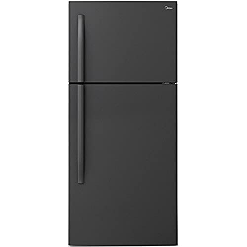 Midea 18 cu. ft. Top Mount Refrigerator -Black Midea 18 cu. ft. Top Mount Refrigerator -Black
