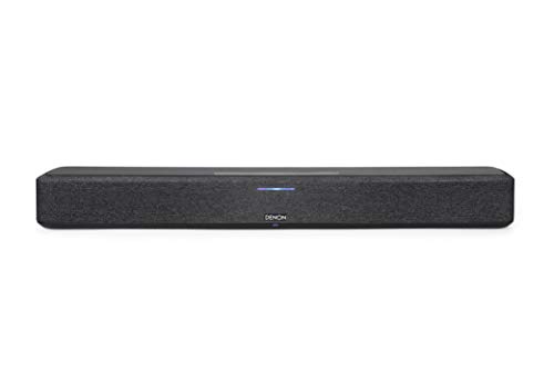 Denon Home Sound Bar 550 - Compact 3D Surround Sound, Dolby Atmos & DTS:X, Built-in HEOS, Amazon Alexa, Seamless Integration with Denon Home 150, 250, 350 Wireless Speakers for Multi-Room Audio, Black
