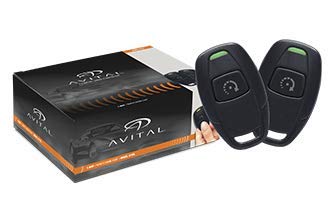 Avital 4115L 1-Way Remote Start System with 1-Button Remote