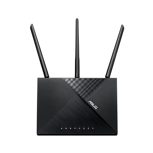ASUS AC1750 WiFi Router (RT-AC65) - Dual Band Wireless Internet Router, Easy Setup, Parental Control, USB 3.0, AiRadar Beamforming Technology extends Speed, Stability & Coverage, MU-MIMO ASUS AC1750 WiFi Router (RT-AC65) - Dual Band Wireless Internet Router, Easy Setup, Parental Control, USB 3.0, AiRadar Beamforming Technology extends Speed, Stability & Coverage, MU-MIMO