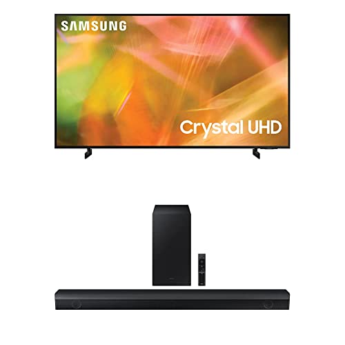 SAMSUNG 75-Inch Class Crystal UHD AU8000 Series - 4K UHD HDR Smart TV with Alexa Built-in (UN75AU8000FXZA, 2021 Model), TV Only, Black w/HW-B650 3.1. ch Soundbar w/Dolby Audio 2022 SAMSUNG 75-Inch Class Crystal UHD AU8000 Series - 4K UHD HDR Smart TV with Alexa Built-in (UN75AU8000FXZA, 2021 Model), TV Only, Black w/HW-B650 3.1. ch Soundbar w/Dolby Audio 2022