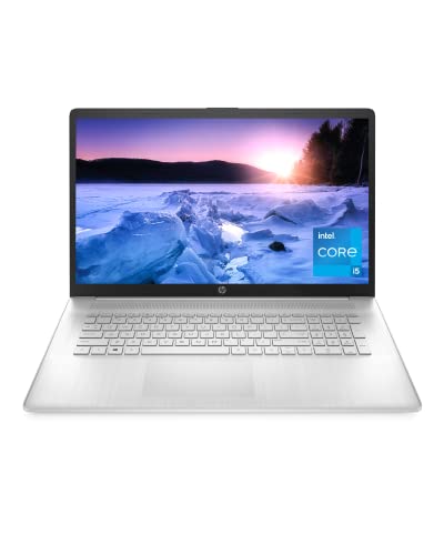 HP 17-inch Laptop, 11th Generation Intel Core i5-1135G7, Intel Iris Xe Graphics, 8 GB RAM, 256 GB SSD, Windows 11 Home (17-cn0025nr,Natural Silver) HP 17-inch Laptop, 11th Generation Intel Core i5-1135G7, Intel Iris Xe Graphics, 8 GB RAM, 256 GB SSD, Windows 11 Home (17-cn0025nr,Natural Silver)