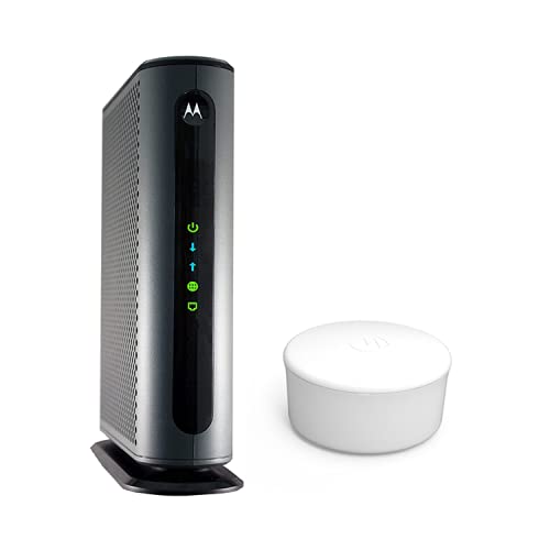 Motorola MH7601 Advanced WiFi 6 Router + MB8600 Gigabit DOCSIS 3.1 Cable Modem - Bundle