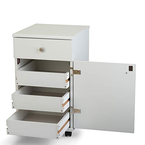Arrow 801 Suzi Sidekick Portable Sewing, Crafting, and Quilting Storage and Organization Cabinet, White Finish Arrow 801 Suzi Sidekick Portable Sewing, Crafting, and Quilting Storage and Organization Cabinet, White Finish