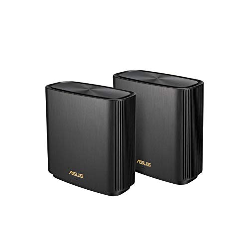 ASUS ZenWiFi AX6600 Tri-Band Mesh WiFi 6 System (XT8 2PK) - Whole Home Coverage up to 5500 sq.ft & 6+ rooms, AiMesh, Included Lifetime Internet Security, Easy Setup, 3 SSID, Parental Control, Black ASUS ZenWiFi AX6600 Tri-Band Mesh WiFi 6 System (XT8 2PK) - Whole Home Coverage up to 5500 sq.ft & 6+ rooms, AiMesh, Included Lifetime Internet Security, Easy Setup, 3 SSID, Parental Control, Black