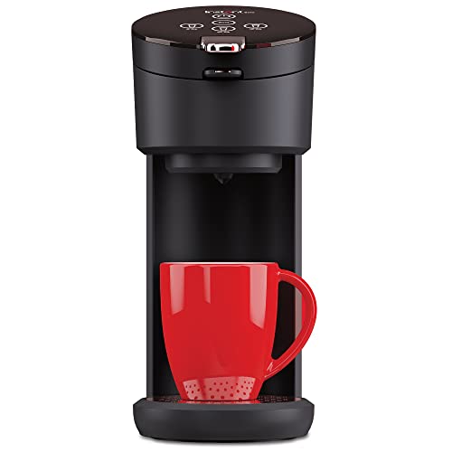 Instant Solo Single Serve Coffee Maker, From the Makers of Instant Pot, K-Cup Pod Compatible Coffee Brewer, Includes Reusable Coffee Pod, 8 to 12oz. Brew Sizes, 40oz. Water Reservoir, Black