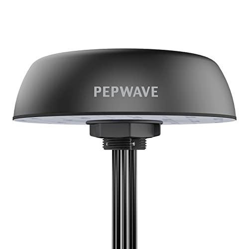 Peplink Mobility 42G, 7-in-1 5G Ready Cellular and Wi-Fi Antenna System with GPS receiver, IP68, SMA, 6.5ft/2m, Black | ANT-MB-42G-S-B-6