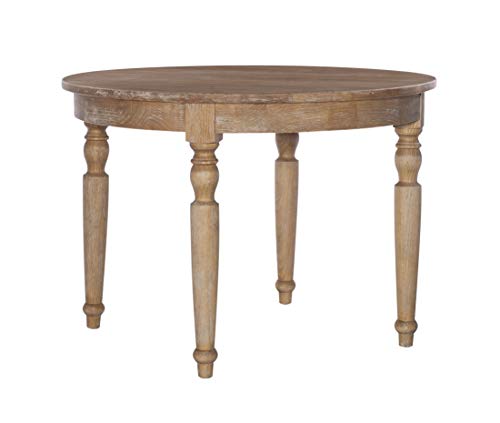 Linon Table, Light Natural Brown, 42 x 42 x 30
