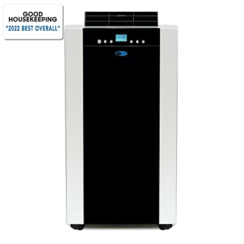 Whynter ARC-14S 14,000 BTU (9,500 BTU SACC) Dual Hose Portable Air Conditioner, Dehumidifier, Fan with Activated Carbon Filter plus Storage bag for Rooms up to 500 sq ft, Platinum And Black Whynter ARC-14S 14,000 BTU (9,500 BTU SACC) Dual Hose Portable Air Conditioner, Dehumidifier, Fan with Activated Carbon Filter plus Storage bag for Rooms up to 500 sq ft, Platinum And Black