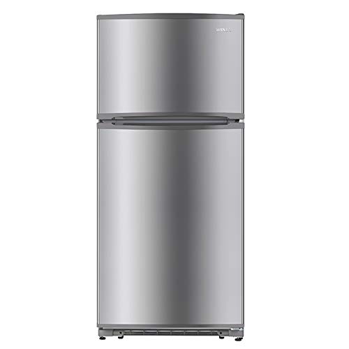 Winia 18 Cu. Ft. Top Mount Refrigerator - Fingerprint Resistant Metallic Finish Winia 18 Cu. Ft. Top Mount Refrigerator - Fingerprint Resistant Metallic Finish