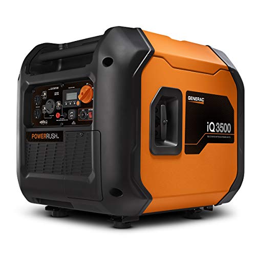 Generac 7127 IQ3500 3,500-Watt Gas-Powered Portable Generator, 50-State/CARB Compliant