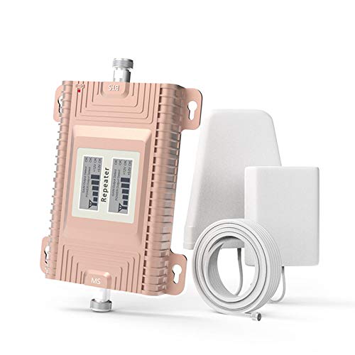 Goboost Cell Phone Signal Booster for Home and Office, GSM 3G 4G LTE 5G Band 2 and Band 5 Cell Signal Booster Amplifier Repeater for Verizon, AT&T, T-Mobile & More | FCC Approved