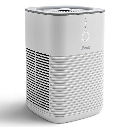 LEVOIT Air Purifier for Home Bedroom, HEPA Fresheners Filter Small Room Cleaner with Fragrance Sponge for Smoke, Allergies, Pet Dander, Odor, Dust Remover, Office, Desktop, Table Top, 1 Pack, White LEVOIT Air Purifier for Home Bedroom, HEPA Fresheners Filter Small Room Cleaner with Fragrance Sponge for Smoke, Allergies, Pet Dander, Odor, Dust Remover, Office, Desktop, Table Top, 1 Pack, White