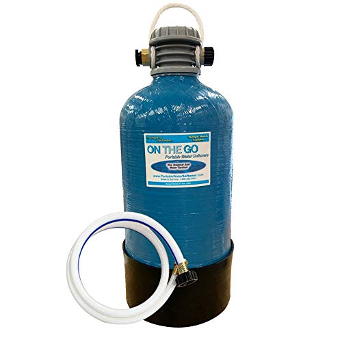On The Go OTG4-VM-DBLSOFT Portable Compact Double Standard 16,000 Grain Water Softener w/Brass Fittings, Back-Flush Adapter for RV/Marine Models On The Go OTG4-VM-DBLSOFT Portable Compact Double Standard 16,000 Grain Water Softener w/Brass Fittings, Back-Flush Adapter for RV/Marine Models
