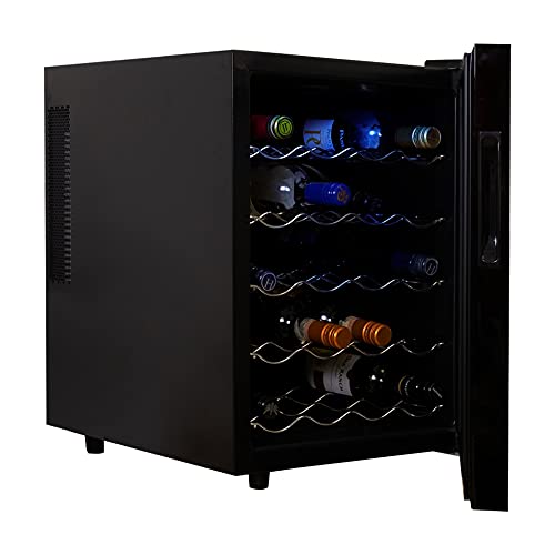 Koolatron Urban Series 20 Bottle Wine Cooler, Black Thermoelectric Wine Fridge, Freestanding Wine Refrigerator for Home Bar, Small Kitchen, Apartment, Condo, Cottage, RV Koolatron Urban Series 20 Bottle Wine Cooler, Black Thermoelectric Wine Fridge, Freestanding Wine Refrigerator for Home Bar, Small Kitchen, Apartment, Condo, Cottage, RV