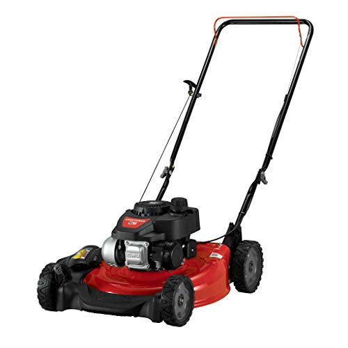 CRAFTSMAN 21 in. Lawn Mower - 140cc OHV Engine Push Mower for Small to Medium Yards, Red