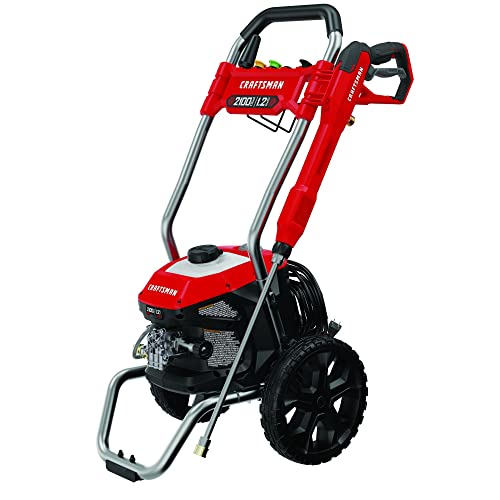 CRAFTSMAN Electric Pressure Washer, Cold Water, 2100-PSI, 1.2 GPM, Corded (CMEPW2100) CRAFTSMAN Electric Pressure Washer, Cold Water, 2100-PSI, 1.2 GPM, Corded (CMEPW2100)
