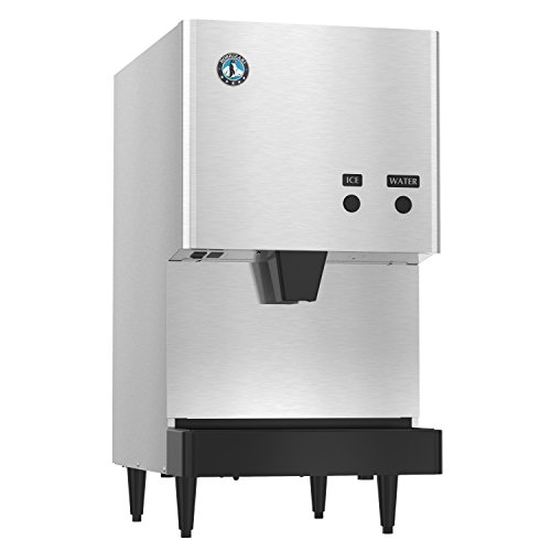 Hoshizaki DCM-270BAH Air-Cooled Countertop Ice Maker and Water Dispenser with 10 lb. Storage Capacity, 282 lbs/Day, 115v, NSF