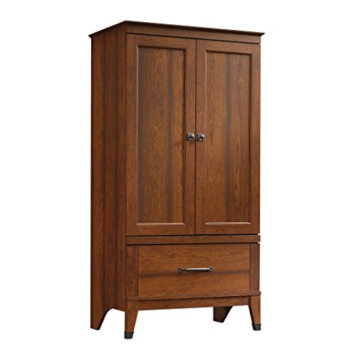 Sauder Carson Forge Armoire, Washington Cherry finish