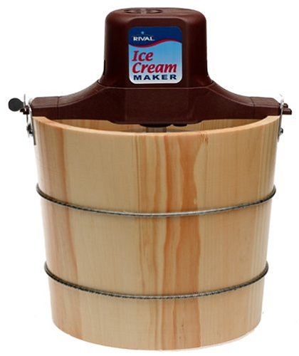 Rival 8550-X 5-Quart Wooden Electric Ice Cream Maker Rival 8550-X 5-Quart Wooden Electric Ice Cream Maker