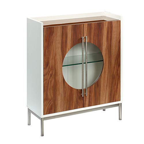 Sauder Vista Key Storage Cabinet, L: 30.95" x W: 11.81" x H: 36.3", Pearl Oak Finish
