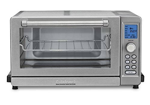 Cuisinart TOB-135N Deluxe Convection Toaster Oven Broiler, Brushed Stainless