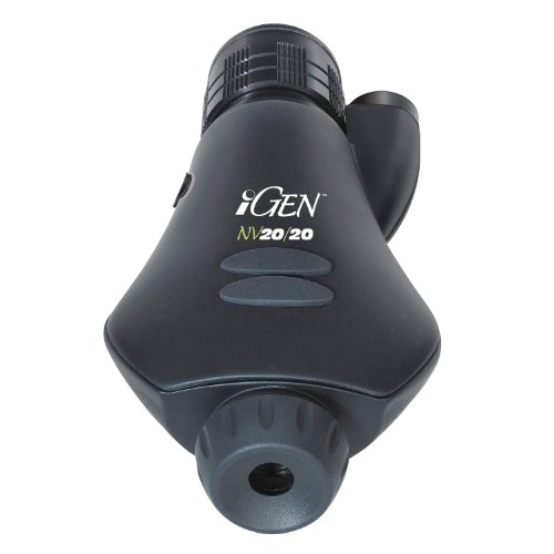 Night Owl iGEN 20/20 Day/Night Vision Monocular (3X), Black