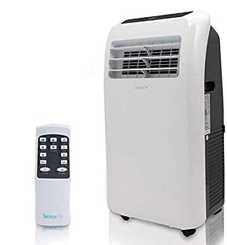 SereneLife SLPAC10 Portable Air Conditioner Compact Home AC Cooling Unit with Built-in Dehumidifier & Fan Modes, Quiet Operation, Includes Window Mount Kit, 10,000 BTU, White SereneLife SLPAC10 Portable Air Conditioner Compact Home AC Cooling Unit with Built-in Dehumidifier & Fan Modes, Quiet Operation, Includes Window Mount Kit, 10,000 BTU, White