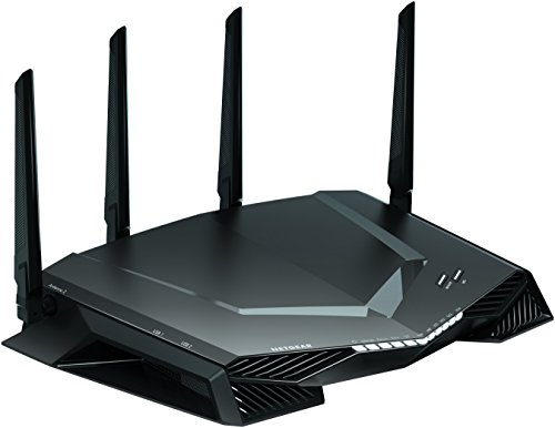 NETGEAR Nighthawk Pro Gaming XR500 Wi-Fi Router with 4 Ethernet Ports and Wireless Speeds Up to 2.6 Gbps, AC2600, Optimized for Low Ping NETGEAR Nighthawk Pro Gaming XR500 Wi-Fi Router with 4 Ethernet Ports and Wireless Speeds Up to 2.6 Gbps, AC2600, Optimized for Low Ping
