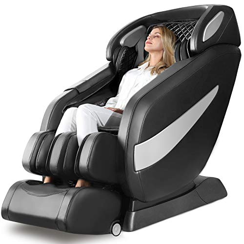 Massage Chair,Zero Gravity SL Track Massage Chairs, Full Body Shiatsu Massage Chair Recliner with Space Saving, Auto Body Detection, Thai Stretching, Bluetooth Speaker, Heat, Foot Roller Ugears B-L1