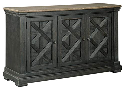 Signature Design by Ashley Tyler Creek Urban Farmhouse -Dining Room Buffet or Server, Almost Black Signature Design by Ashley Tyler Creek Urban Farmhouse -Dining Room Buffet or Server, Almost Black