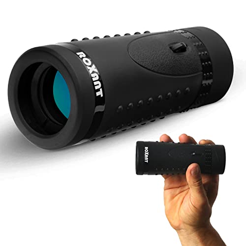 Roxant Monocular Telescope - Wide View High Definition BAK4 Handheld Telescope - Monoculars for Adults High Powered, Compact Monoscope Roxant Monocular Telescope - Wide View High Definition BAK4 Handheld Telescope - Monoculars for Adults High Powered, Compact Monoscope
