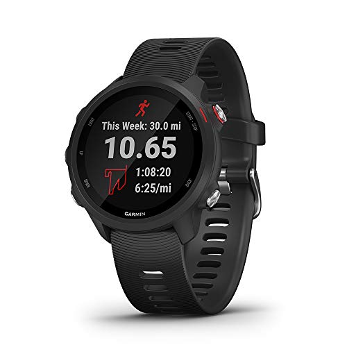Garmin Forerunner 245 Music, GPS Running Smartwatch with Music and Advanced Dynamics, Black Garmin Forerunner 245 Music, GPS Running Smartwatch with Music and Advanced Dynamics, Black