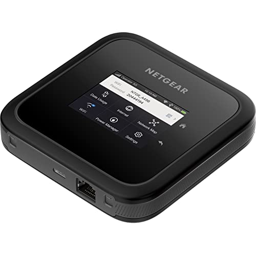 NETGEAR Nighthawk M6 5G WiFi 6 Mobile Hotspot Router (MR6150) – Blazing Fast Wireless Hotspot Router, Unlocked, Certified with AT&T and T-Mobile, for Secure Internet at Home Or Everywhere You Go