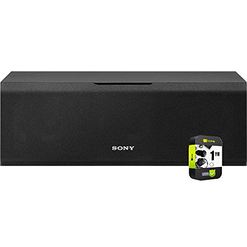 Sony SS-CS8 2-Way 3-Driver Bass Reflex Center Channel Speaker Bundle with 1 YR CPS Enhanced Protection Pack