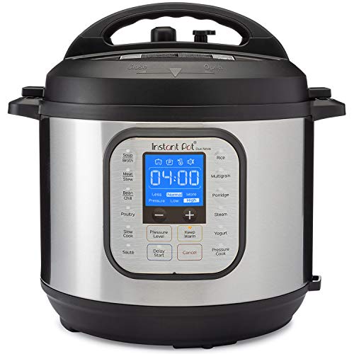 Instant Pot NOVA 6 Pressure Cooker, 6qt, Stainless Steel/Black Instant Pot NOVA 6 Pressure Cooker, 6qt, Stainless Steel/Black