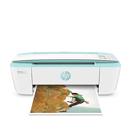 HP DeskJet 3755 Compact All-in-One Wireless Printer, HP Instant Ink, Works with Alexa - Seagrass Accent (J9V92A) HP DeskJet 3755 Compact All-in-One Wireless Printer, HP Instant Ink, Works with Alexa - Seagrass Accent (J9V92A)