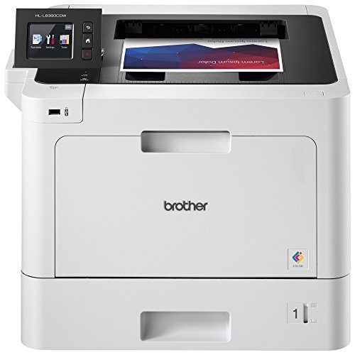 Brother Business Color Laser Printer, HL-L8360CDW, Wireless Networking, Automatic Duplex Printing, Mobile Printing, Cloud printing, Amazon Dash Replenishment Ready,White Brother Business Color Laser Printer, HL-L8360CDW, Wireless Networking, Automatic Duplex Printing, Mobile Printing, Cloud printing, Amazon Dash Replenishment Ready,White