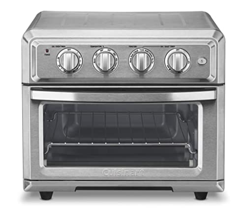 Air Fryer + Convection Toaster Oven by Cuisinart, 7-1 Oven with Bake, Grill, Broil & Warm Options, Stainless Steel, TOA-60 Air Fryer + Convection Toaster Oven by Cuisinart, 7-1 Oven with Bake, Grill, Broil & Warm Options, Stainless Steel, TOA-60
