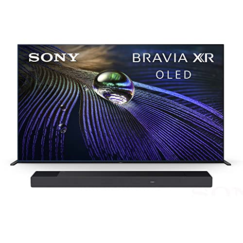Sony HT-A7000 7.1.2ch and 360 Reality Audio, Compatible with Alexa and Google Assistant + Sony A90J 65 Inch TV: BRAVIA XR OLED 4K and Alexa Compatibility XR65A90J- 2021 Model