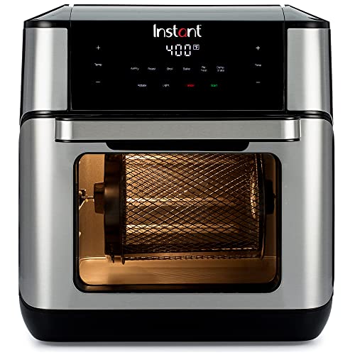 Instant Vortex Plus 10-Quart Air Fryer, From the Makers of Instant Pot, 7-in-1 Functions, with EvenCrisp Technology, App with over 100 Recipes, Stainless Steel Instant Vortex Plus 10-Quart Air Fryer, From the Makers of Instant Pot, 7-in-1 Functions, with EvenCrisp Technology, App with over 100 Recipes, Stainless Steel