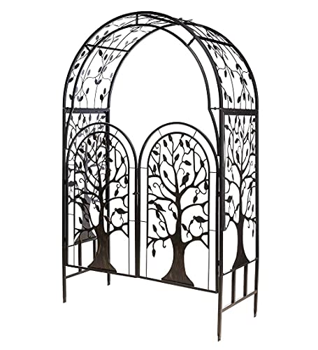 garden arbor with gate