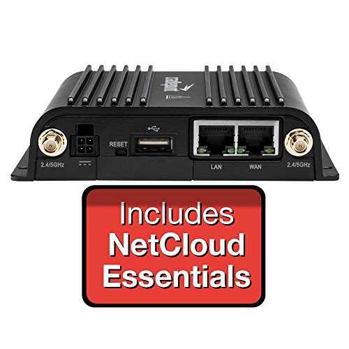 Cradlepoint IBR900 Router with WiFi (600Mbps modem) with 1 Year NetCloud Essentials & 24x7 Support