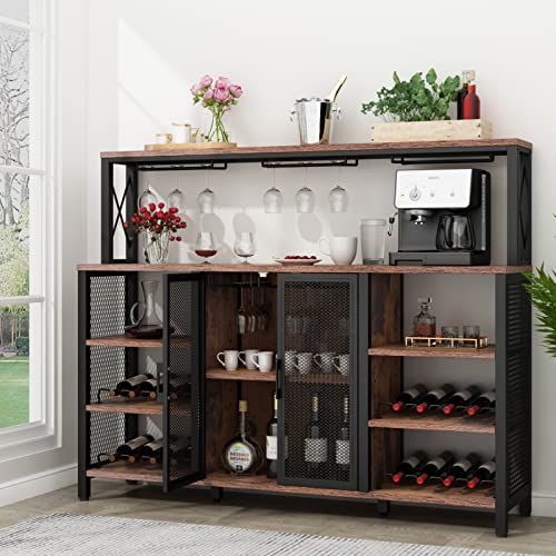 sideboard with wine rack