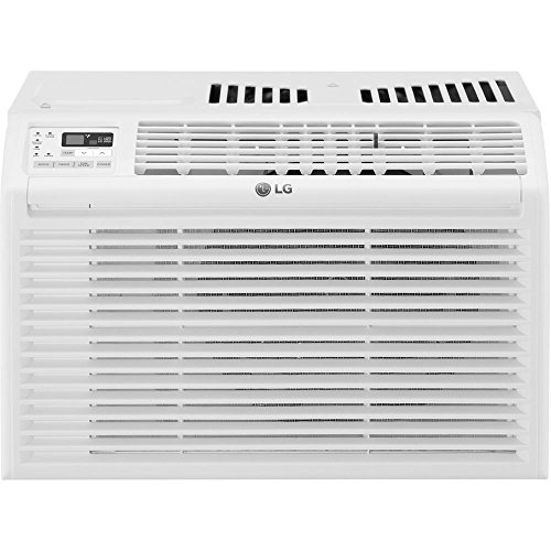 LG 6,000 BTU 115V Window Air Conditioner with Remote Control, 6000, White
