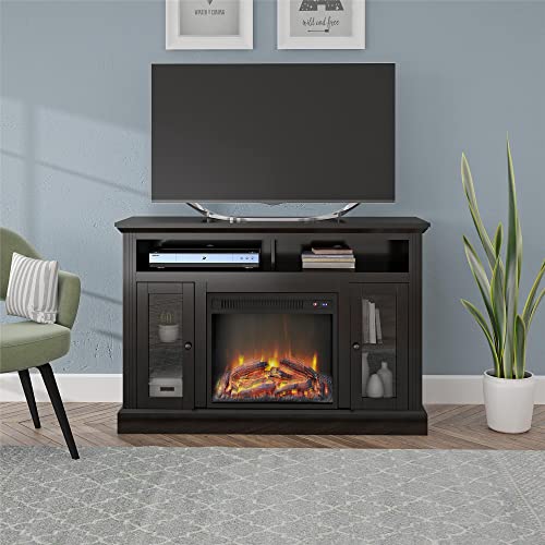 Ameriwood Home Chicago Electric Fireplace TV Console for TVs up to a 50", Espresso
