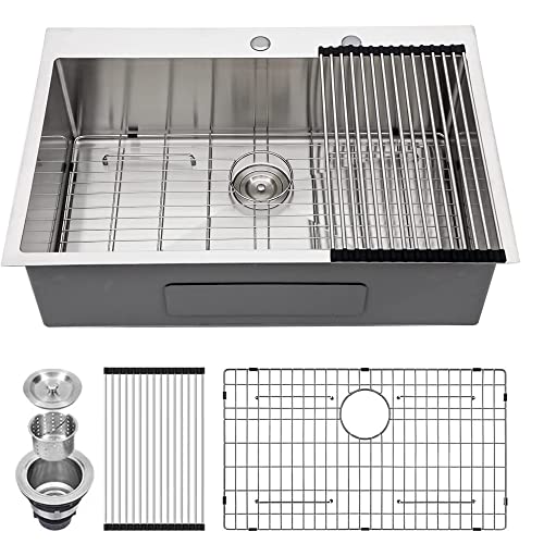 33x19 drop in kitchen sink