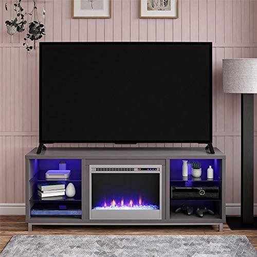 best electric fireplace tv stand 2021