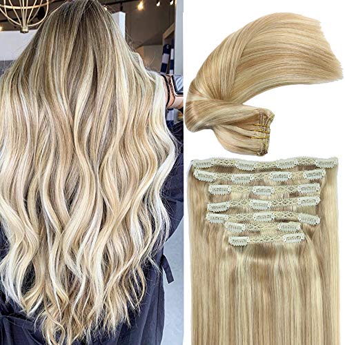 hair extensions blonde highlights